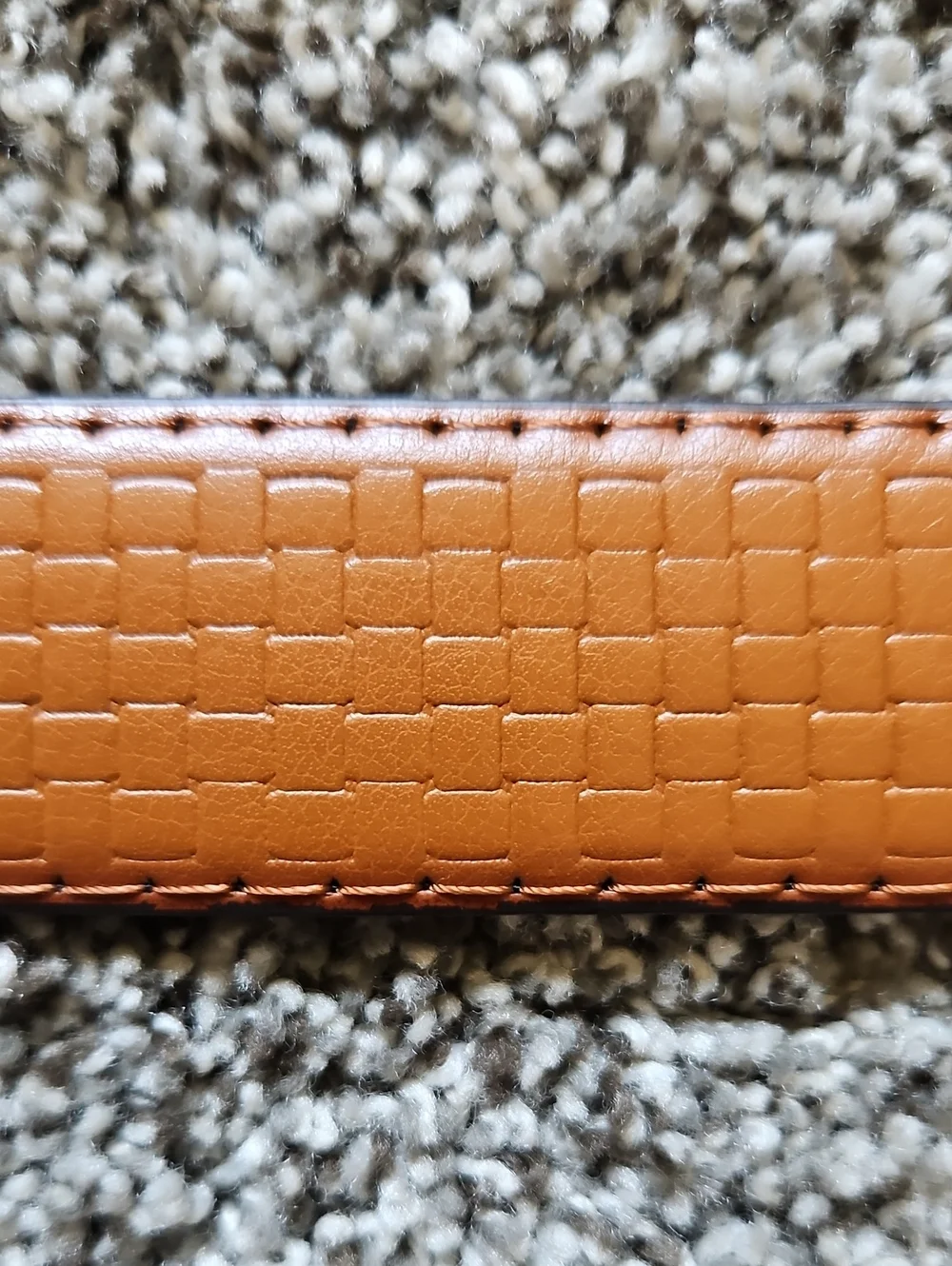 Embossed Leather Belt
